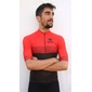 Maillot Numbi Sport Spartan - Rojo/Negro - Maillot Ciclismo Hombre 