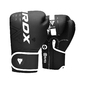 Guantes De Boxeo Rdx F6 - Blanco - Muay Thai Sparring Kickboxing MMA 