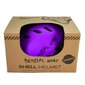 Casco Bestial Wolf Shell - Violeta - Proteccion Casco 