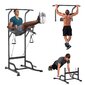 Homcom Power Tower Máquina De Musculación Multiestación 5 En 1 Ejercicios Dip Pull-up Flexiones Homcom Power Tower Máquina De Musculación Multiestación 5 En 1 Ejercicios Dip Pull-up Flexiones