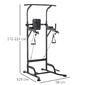 Máquina De Musculación Multiestación Homcom Máquina De Musculación Multiestación Homcom