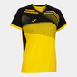 Camiseta Manga Corta Joma Supernova Ii Amarillo Negro - Amarillo/Negro - Camiseta Manga Corta Mujer Camiseta Manga Corta Joma Supernova Ii Amarillo Negro - Amarillo/Negro - Camiseta Manga Corta Mujer