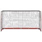 Portería De Fútbol Acero Vidaxl 366,5x91x183 Cm - Rojo - Portería De Fútbol Portería De Fútbol Acero Vidaxl 366,5x91x183 Cm - Rojo - Portería De Fútbol