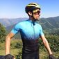 Maillot Numbi Sport Degraded - Azul turquesa/Negro - Maillot Ciclismo Hombre Maillot Numbi Sport Degraded - Azul turquesa/Negro - Maillot Ciclismo Hombre