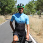 Maillot Numbi Sport Degraded - Azul turquesa/Negro - Maillot Ciclismo Hombre 
