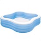 Piscina Insuflável Intex Quadrada 229x229x56 Cm - 1.215 Litros - Azul Piscina Insuflável Intex Quadrada 229x229x56 Cm - 1.215 Litros - Azul