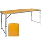 Mesa Plegable Altura Regulable De Camping Madera Aktive Mesa Plegable Altura Regulable De Camping Madera Aktive