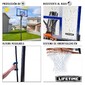 Canasta Baloncesto Ultrarresistente Lifetime Altura Regulable 240/305 Cm Uv100 Canasta Baloncesto Ultrarresistente Lifetime Altura Regulable 240/305 Cm Uv100