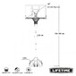 Canasta Baloncesto Ultrarresistente Lifetime Altura Regulable 240/305 Cm Uv100 Canasta Baloncesto Ultrarresistente Lifetime Altura Regulable 240/305 Cm Uv100
