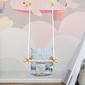 Baloiço Para Bebé Outsunny 344-027gy - Cinzento - Baloiço para Bebé Outsunny 344-027GY Baloiço Para Bebé Outsunny 344-027gy - Cinzento - Baloiço para Bebé Outsunny 344-027GY