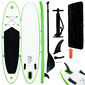 Prancha Insuflável Vidaxl - Verde - Prancha Paddle Surf Prancha Insuflável Vidaxl - Verde - Prancha Paddle Surf