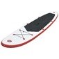 Prancha Insuflável Vidaxl - Vermelho - Prancha Paddle Surf 