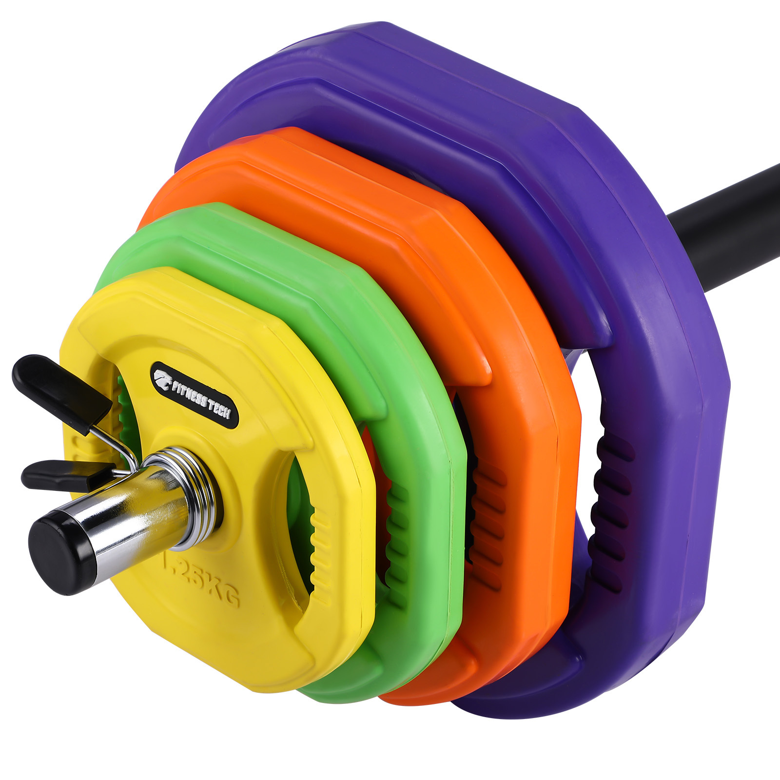 Mancuernas Ajustables Ruster Set Body Pump Barra De