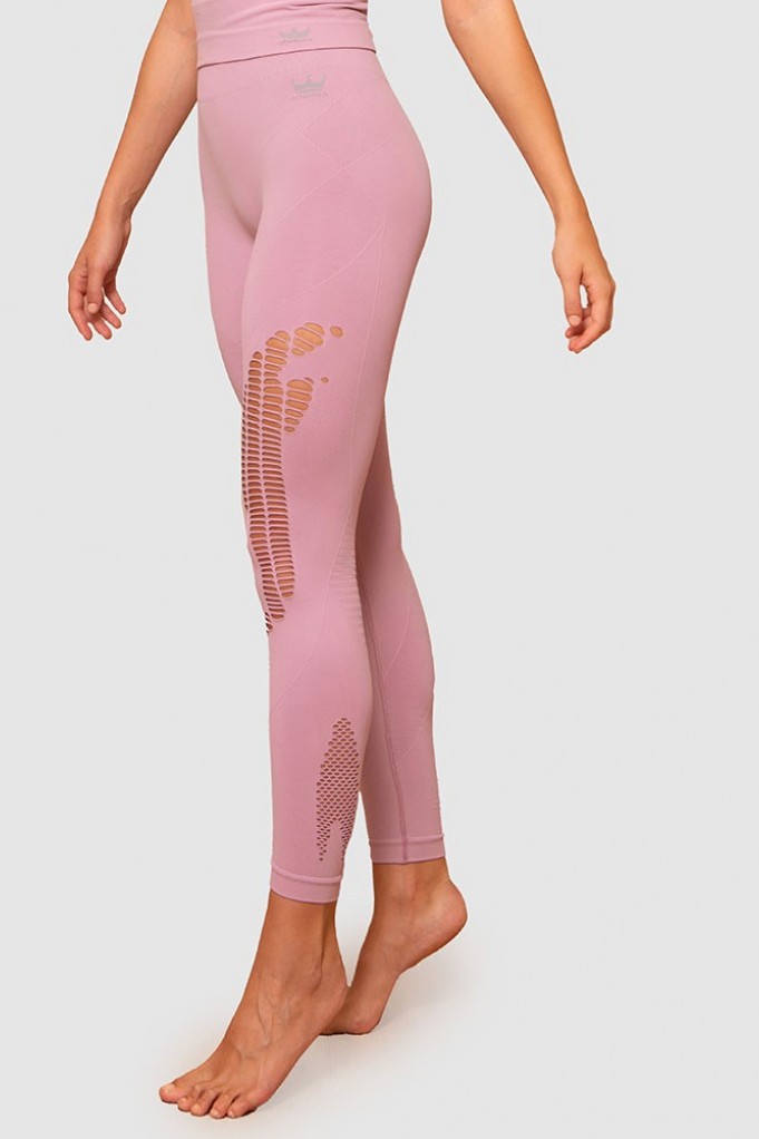 Leggings Modeladoras Fitness Cintura Subida Mulher, Butterfly