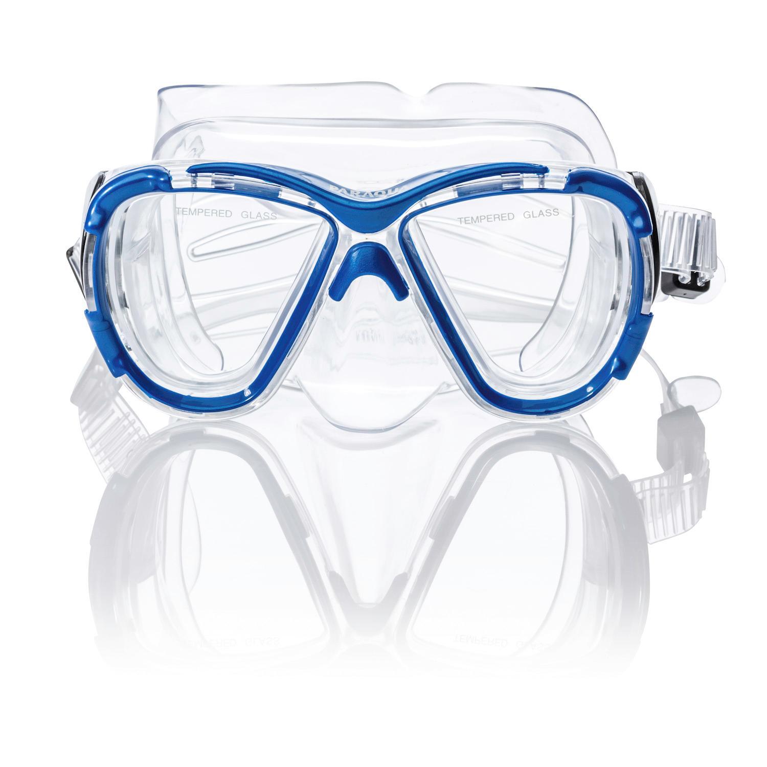 PARAQUA Máscara Buceo Azul talla T.U.