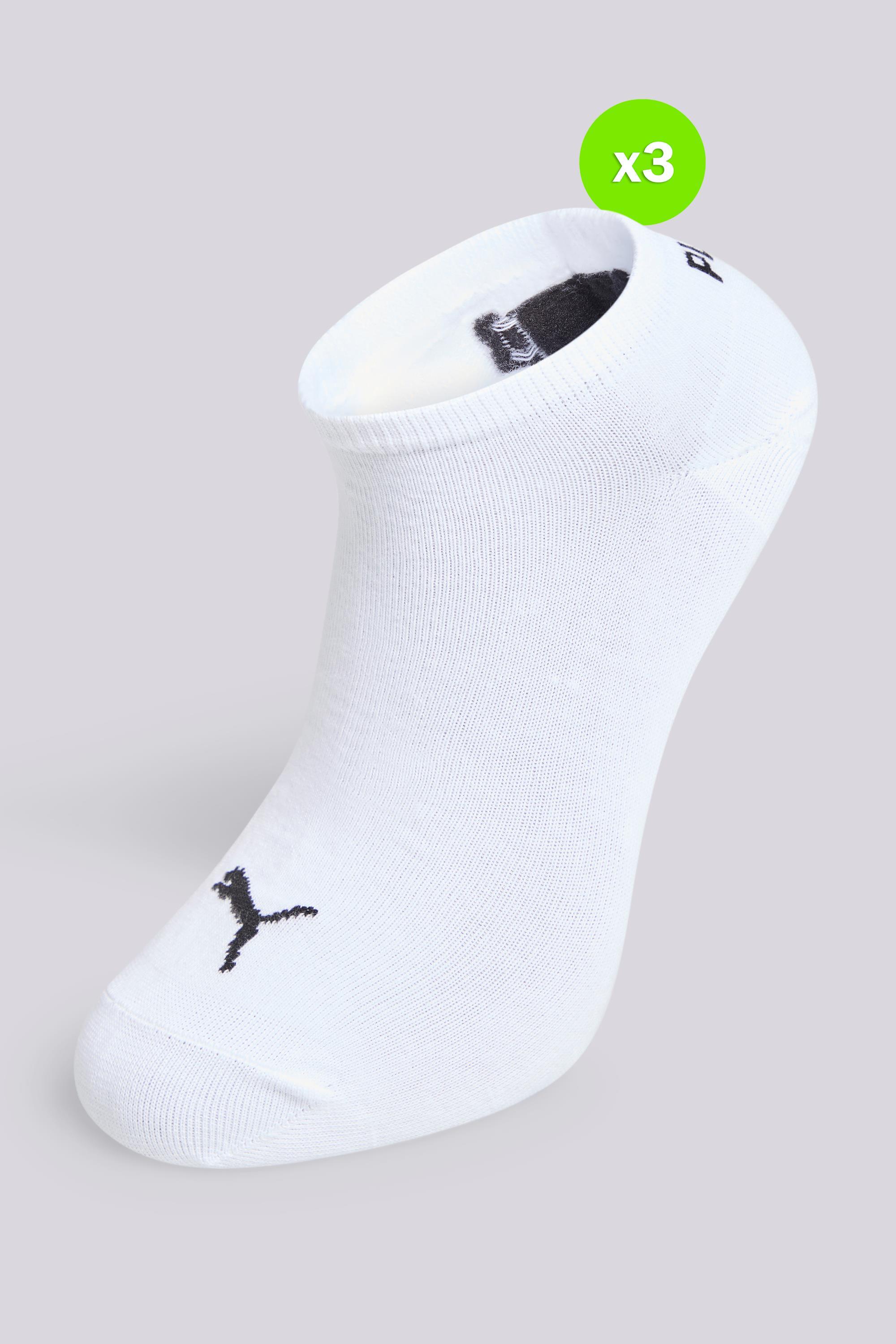 Calcetines Invisibles Puma - Blancos - Calcetines Unisex talla