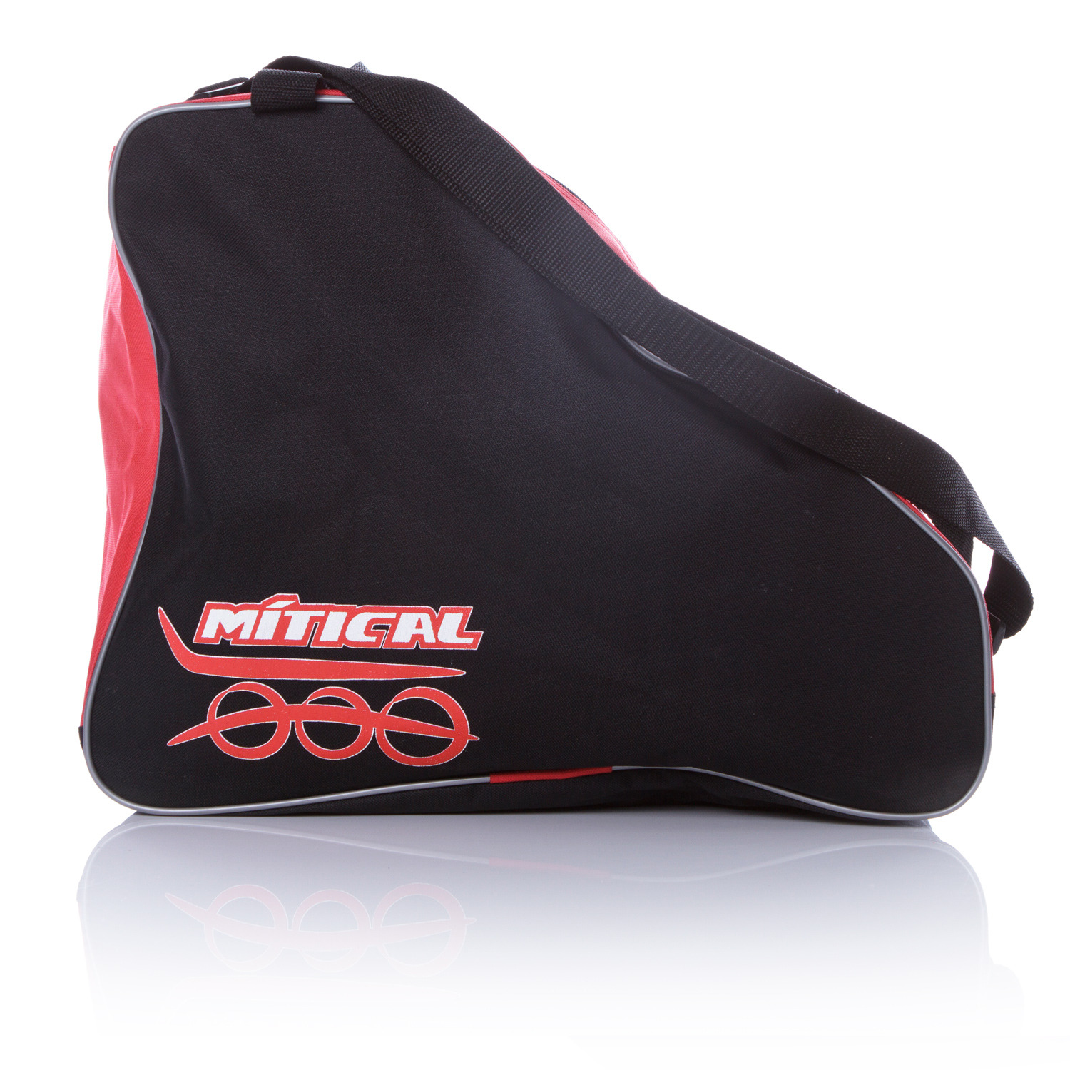 Bolsa Portapatines MÍTICAL Negro Rojo Niño talla T.U.