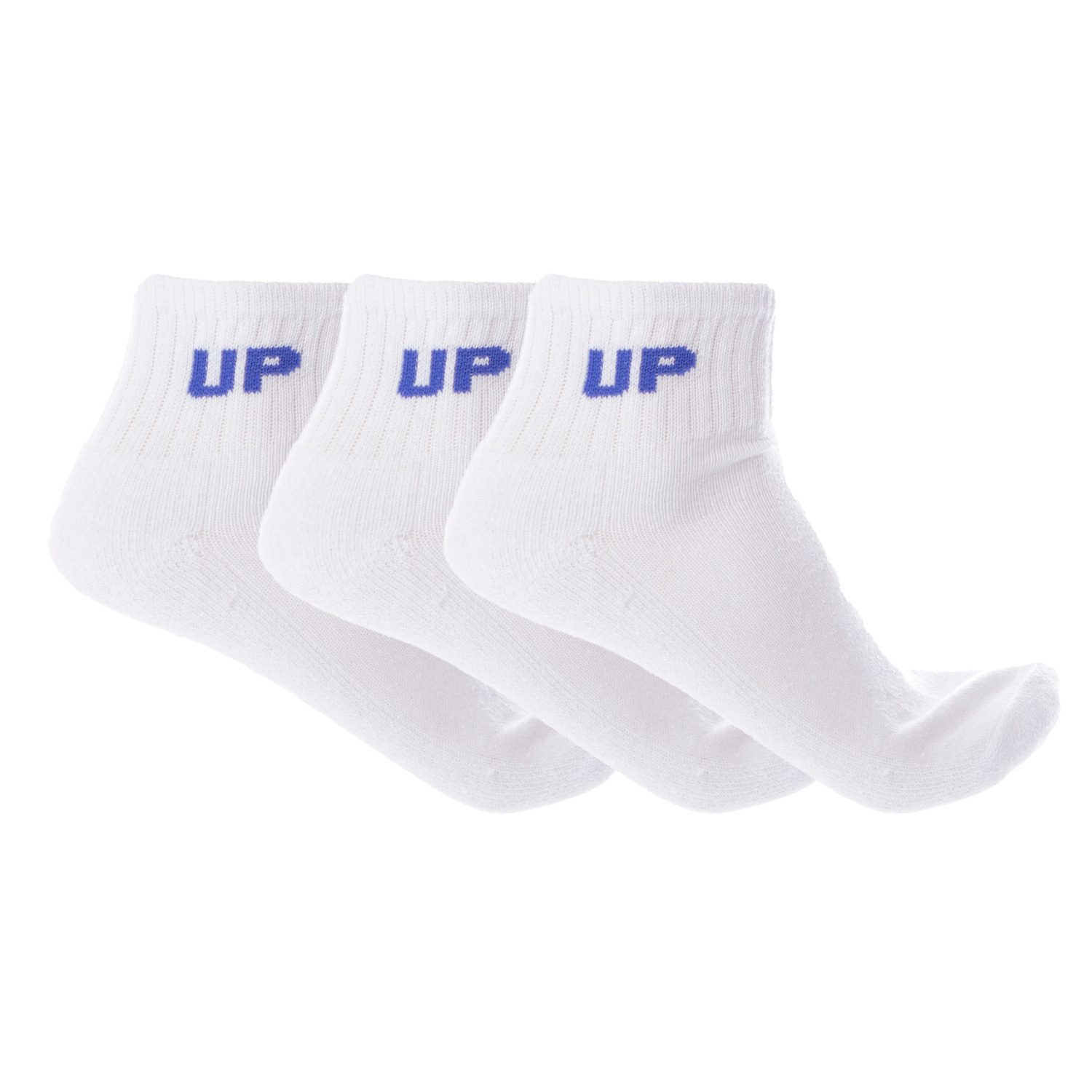 Calcetines Cortos Up - Blancos - Calcetines Unisex talla