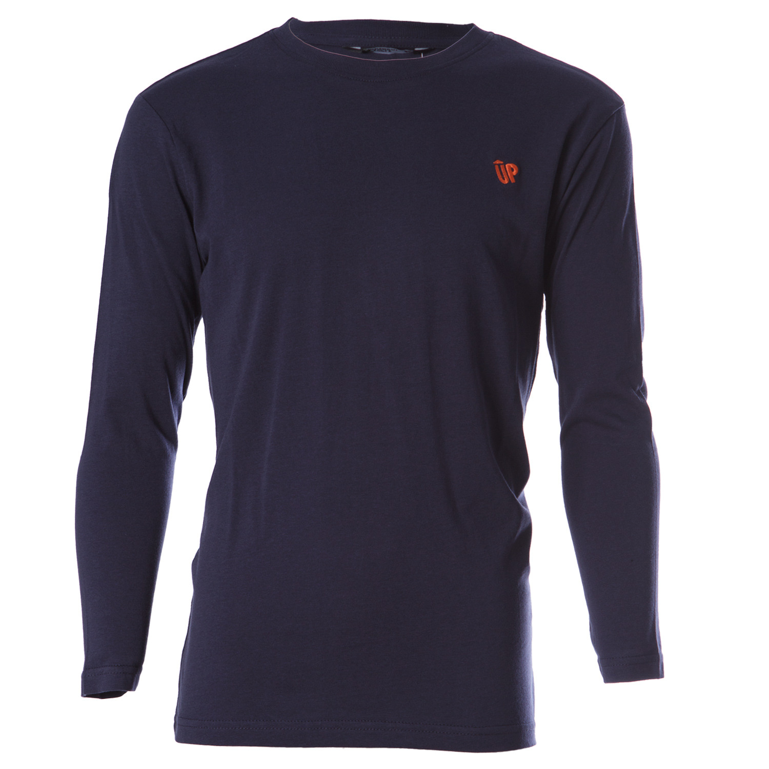 Camiseta de manga larga UP Basic azul marino niño (2-8) talla 2