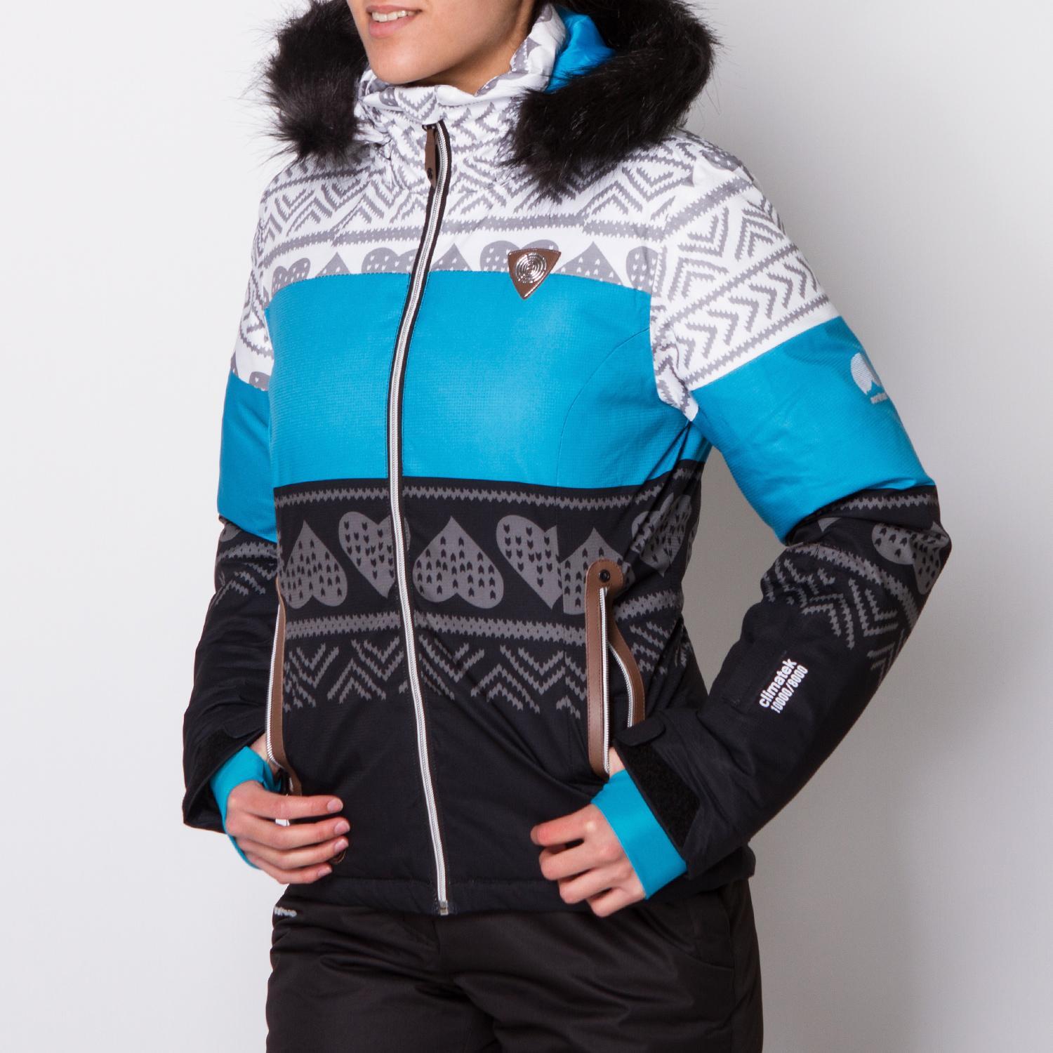 Chaqueta Nieve BORIKEN EUFANA Tricolor Mujer talla S