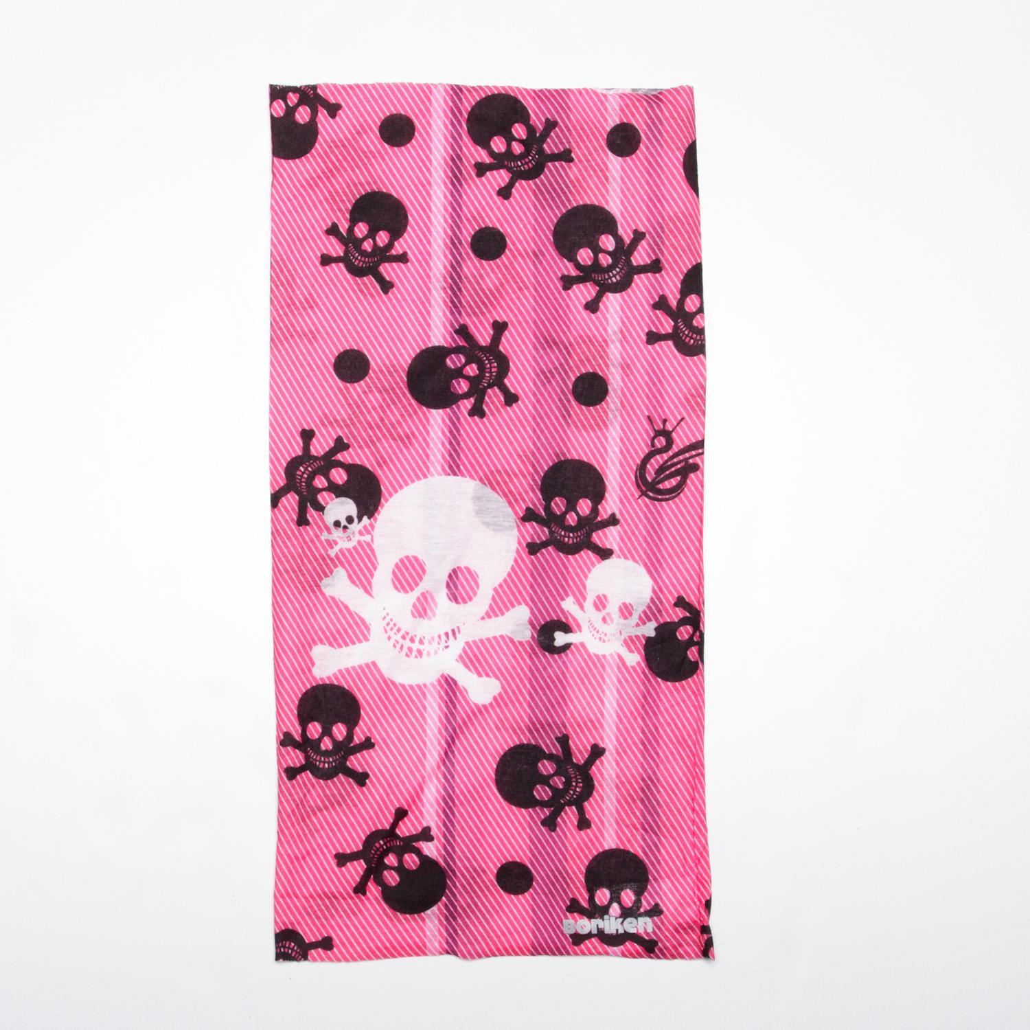 Bufanda Tubular Polar Calaveras talla T.U.