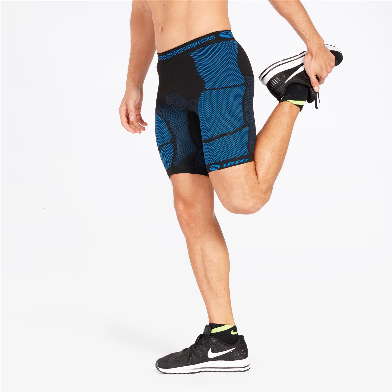 Mallas Compresión Ligera Running Ipso - Negro - Hombre talla M