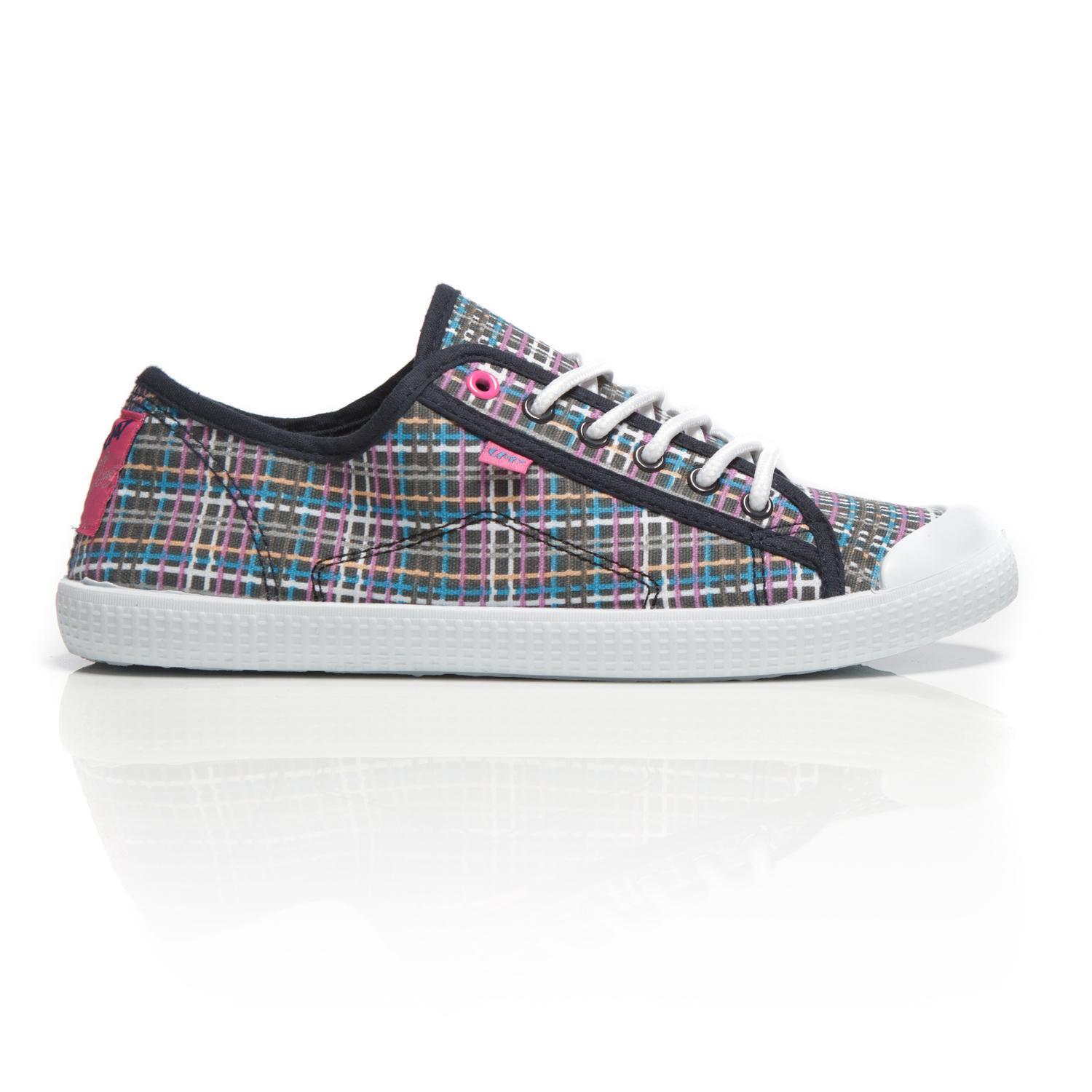 Zapatillas Lona Up Toecap Gris Mujer talla 36