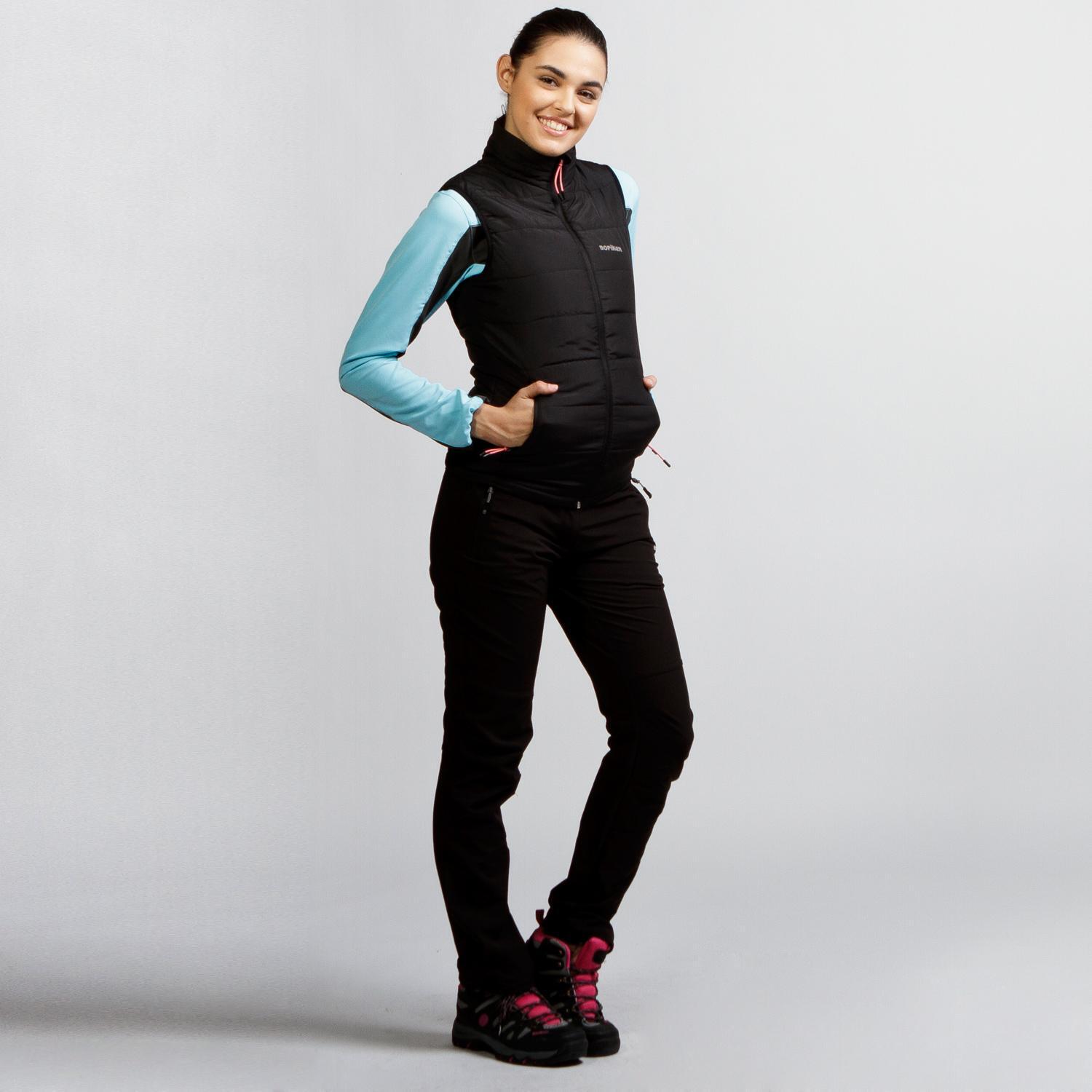 Chaleco Montaña Acolchado Boriken Negro Mujer talla S