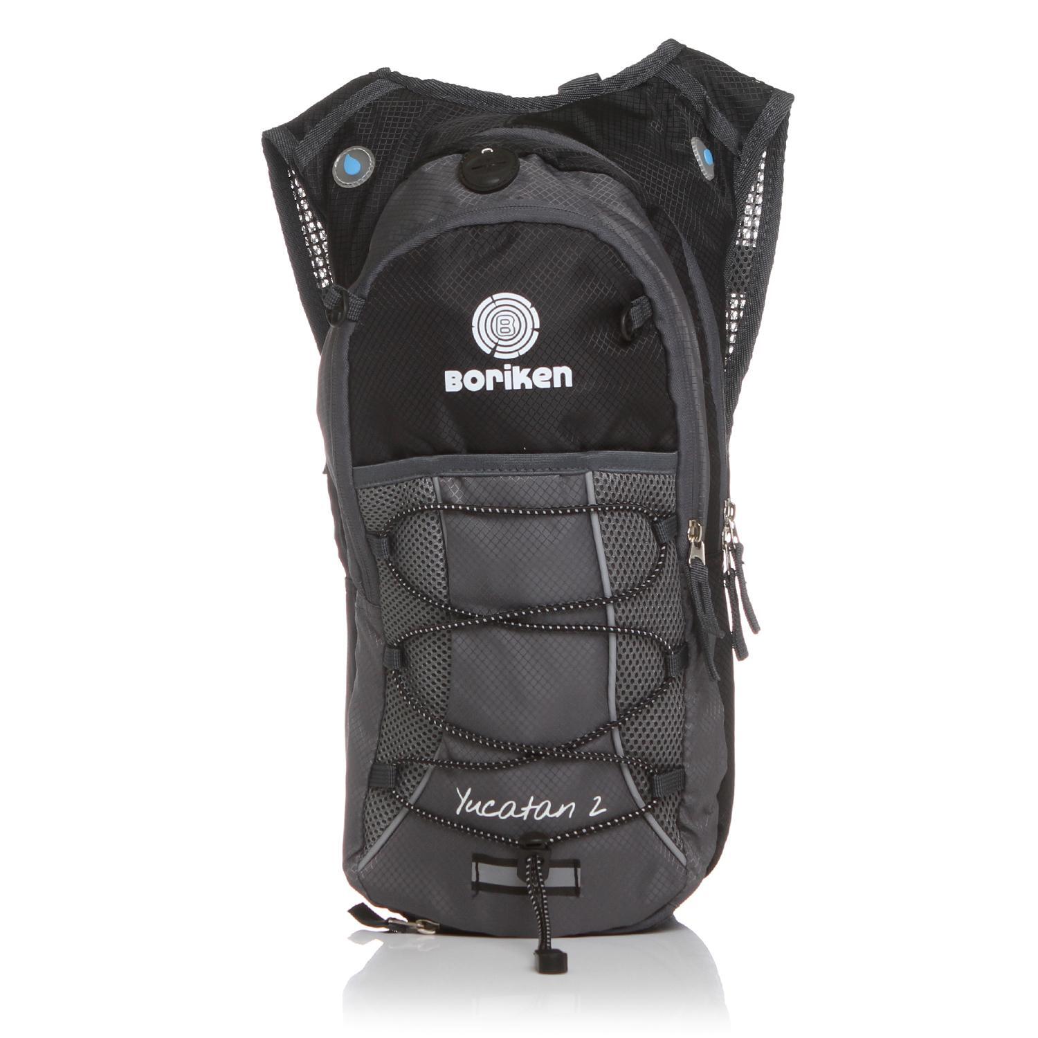 Mochila Hidratación Montaña Boriken Yucatán 2 Negro talla T.U.