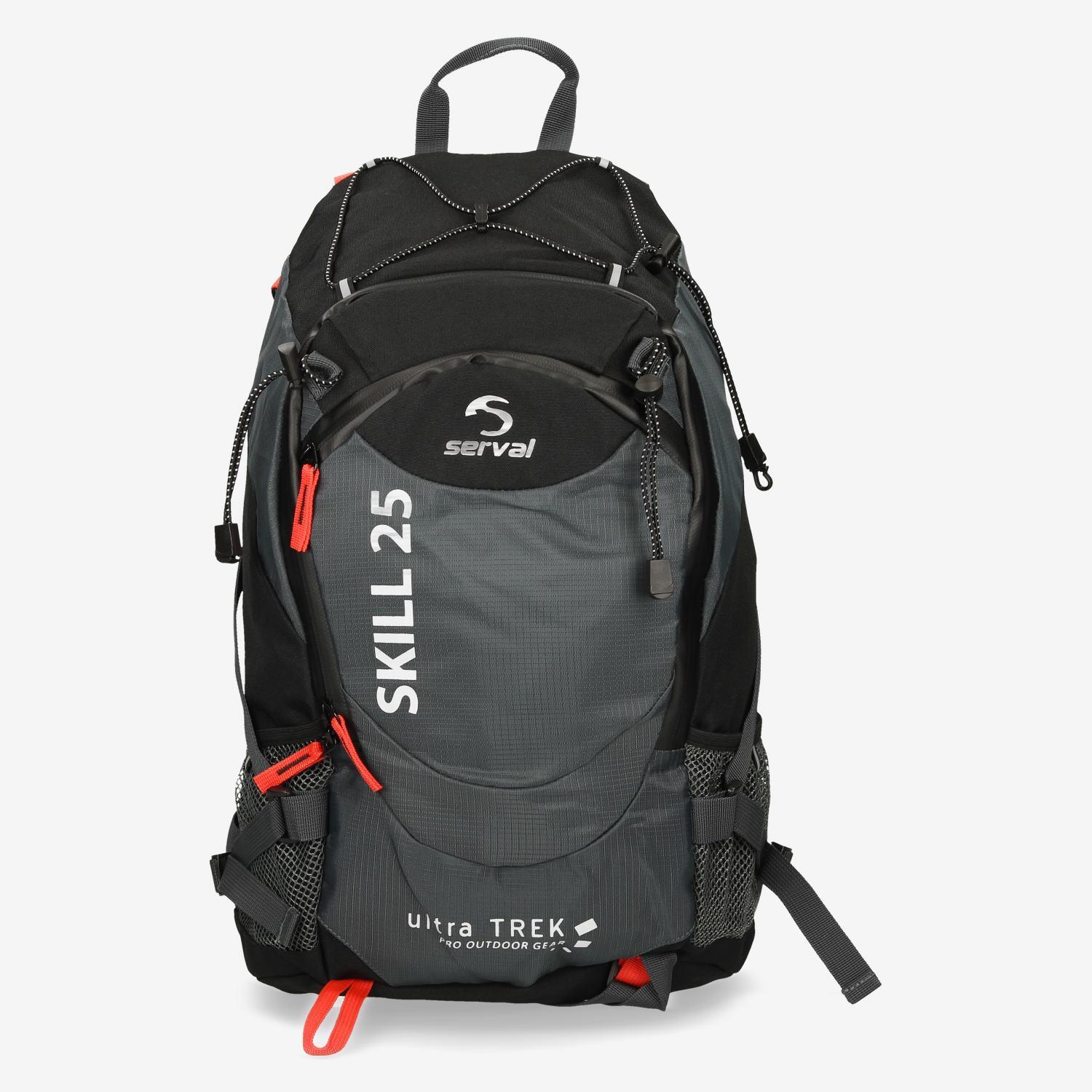 Negra Serval Skill 25L - Negro - Mochila Montaña talla T.U.
