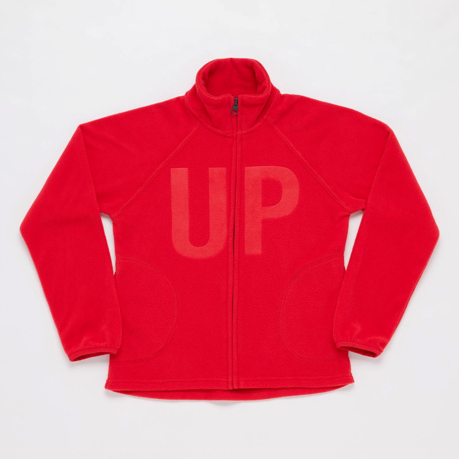 Chaqueta Polar Up Basic - Roja - Forro polar niño talla 2