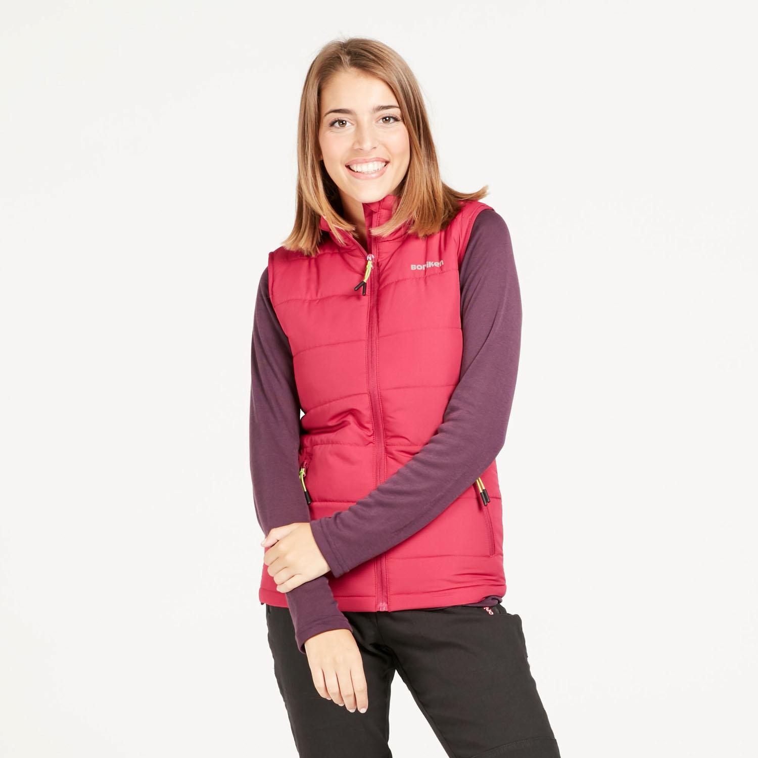 Chaleco Acolchado Boriken Fucsia Mujer talla 2XS