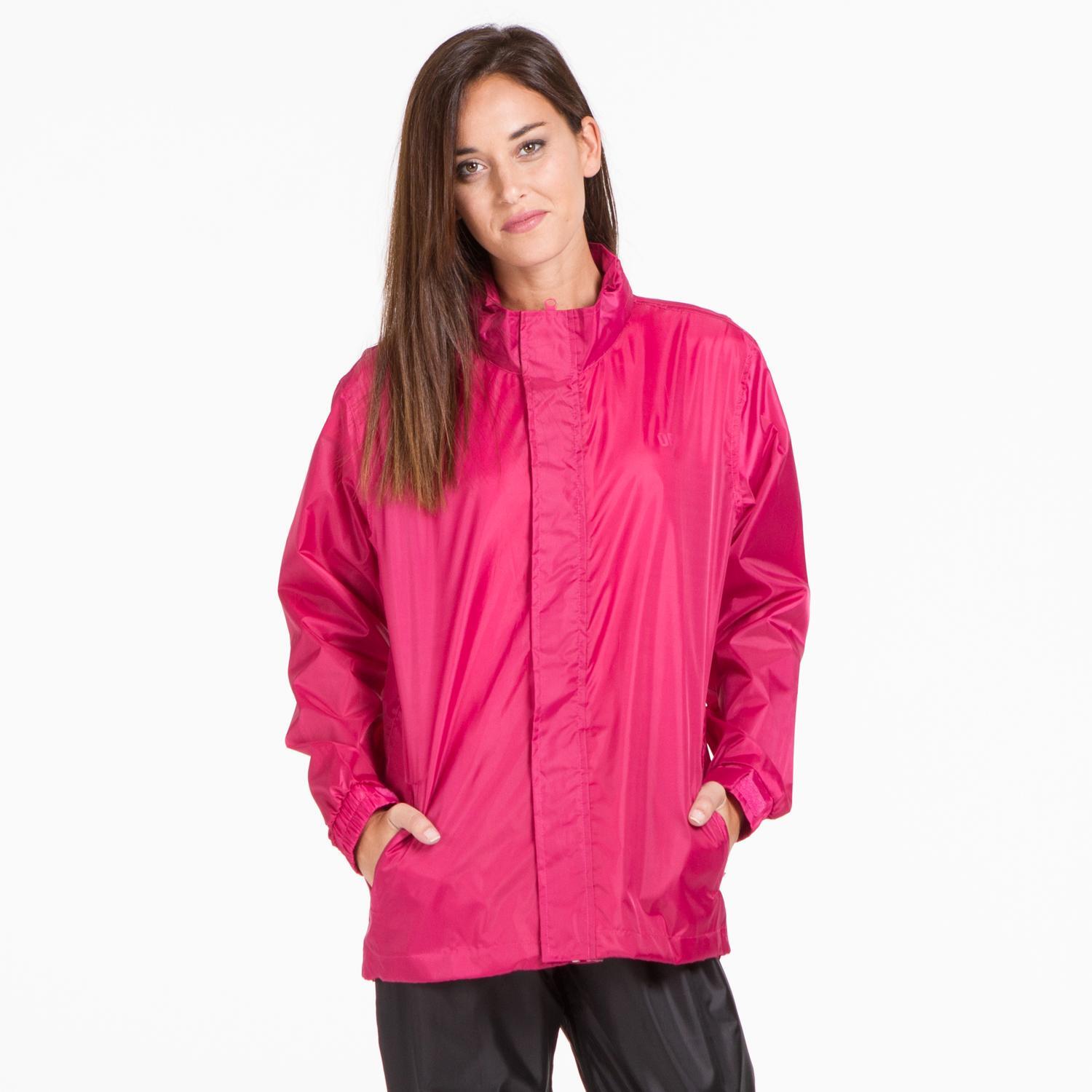 Chubasquero Up Basic - Fucsia - Chaqueta mujer talla S