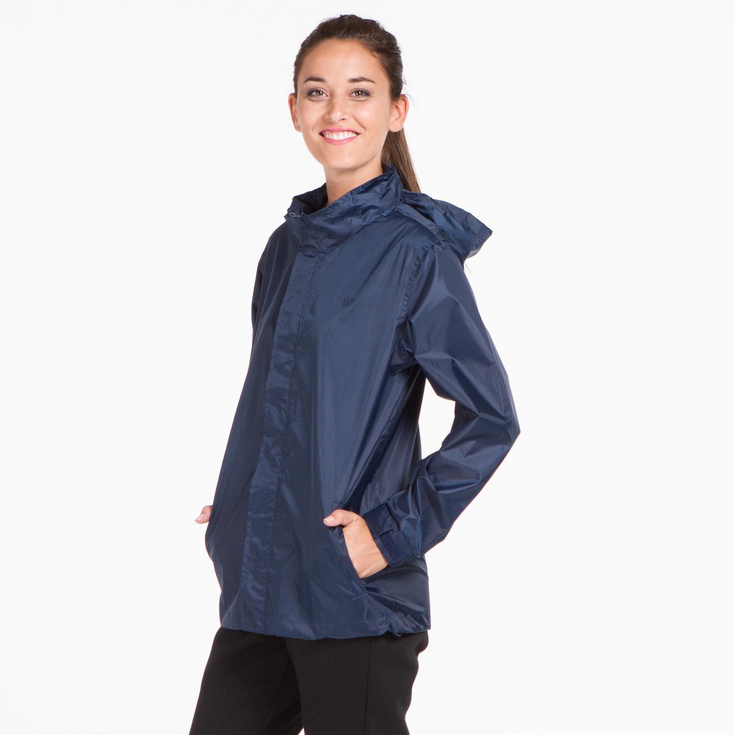 Chubasquero Up Basic - Azul Marino - Chaqueta mujer talla S