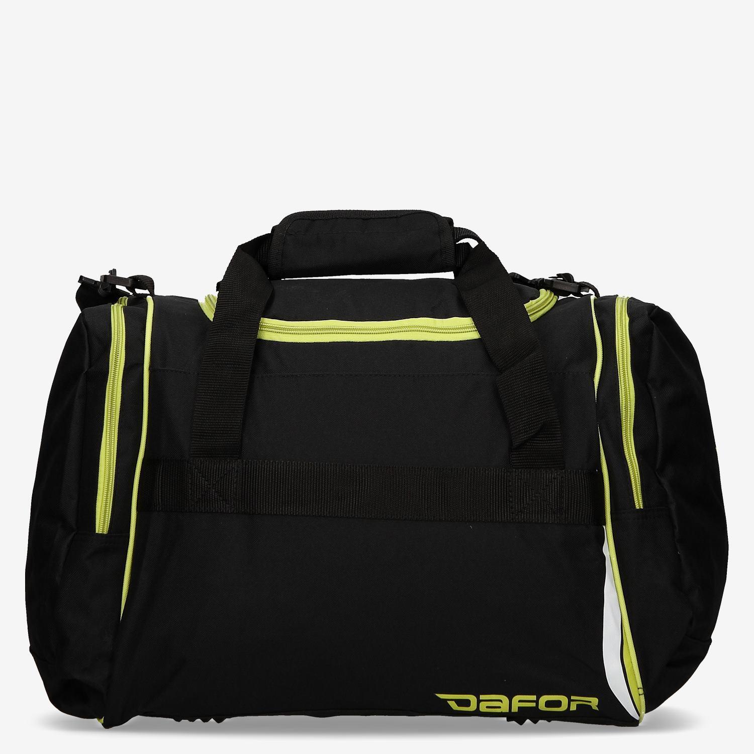 Bolsa Deporte Dafor Fútbol Mediana Negra talla T.U.