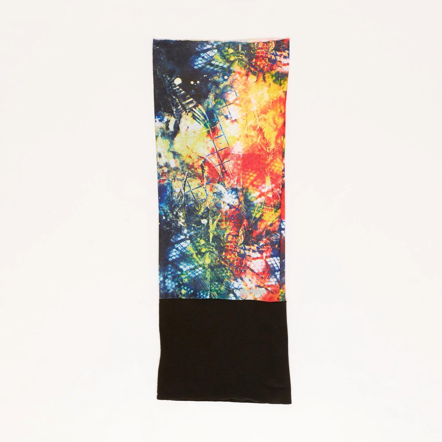 Bufanda Tubular Polar Boriken Estampado Multicolor talla T.U.