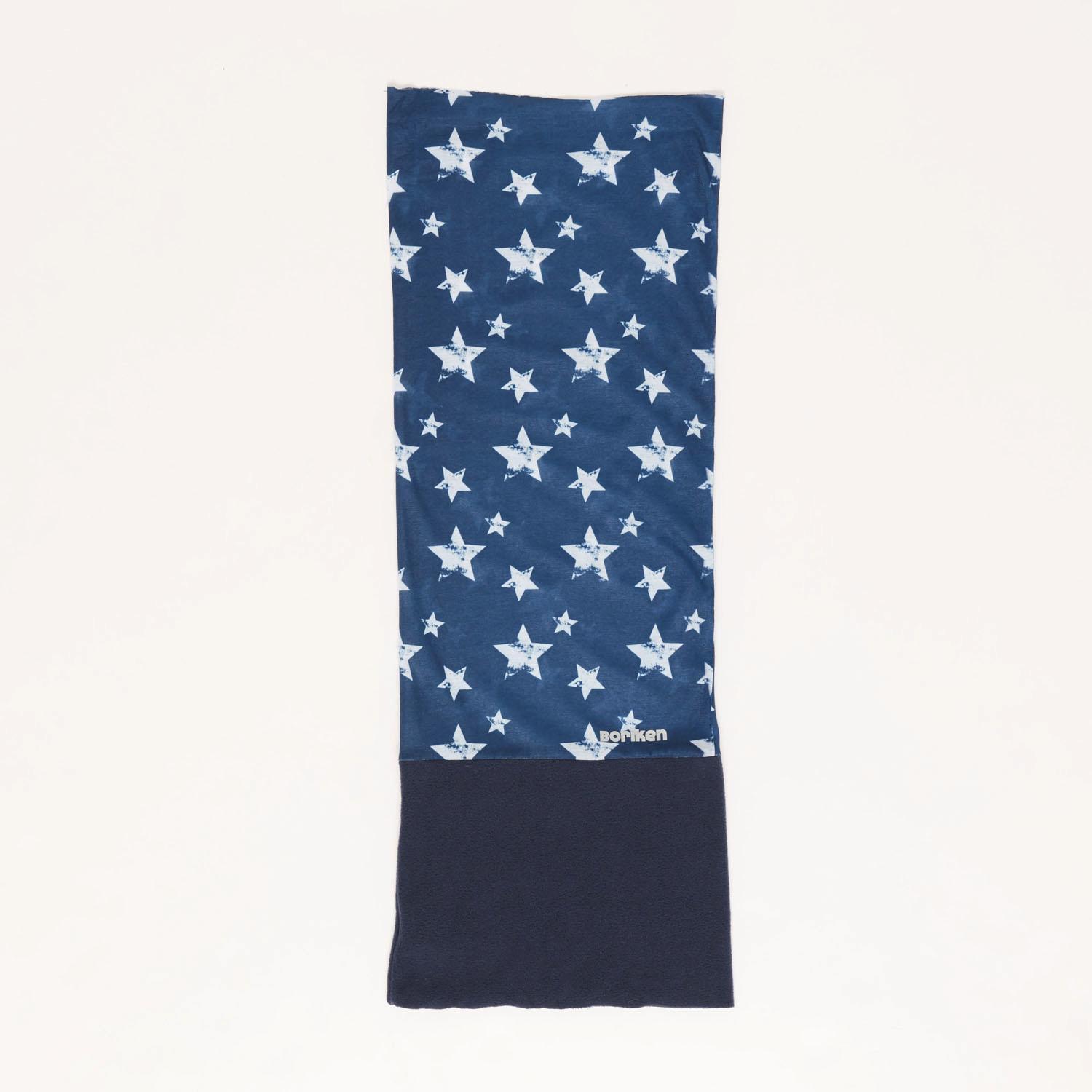Bufanda Tubular Polar Boriken Azul Niño Unisex talla T.U.