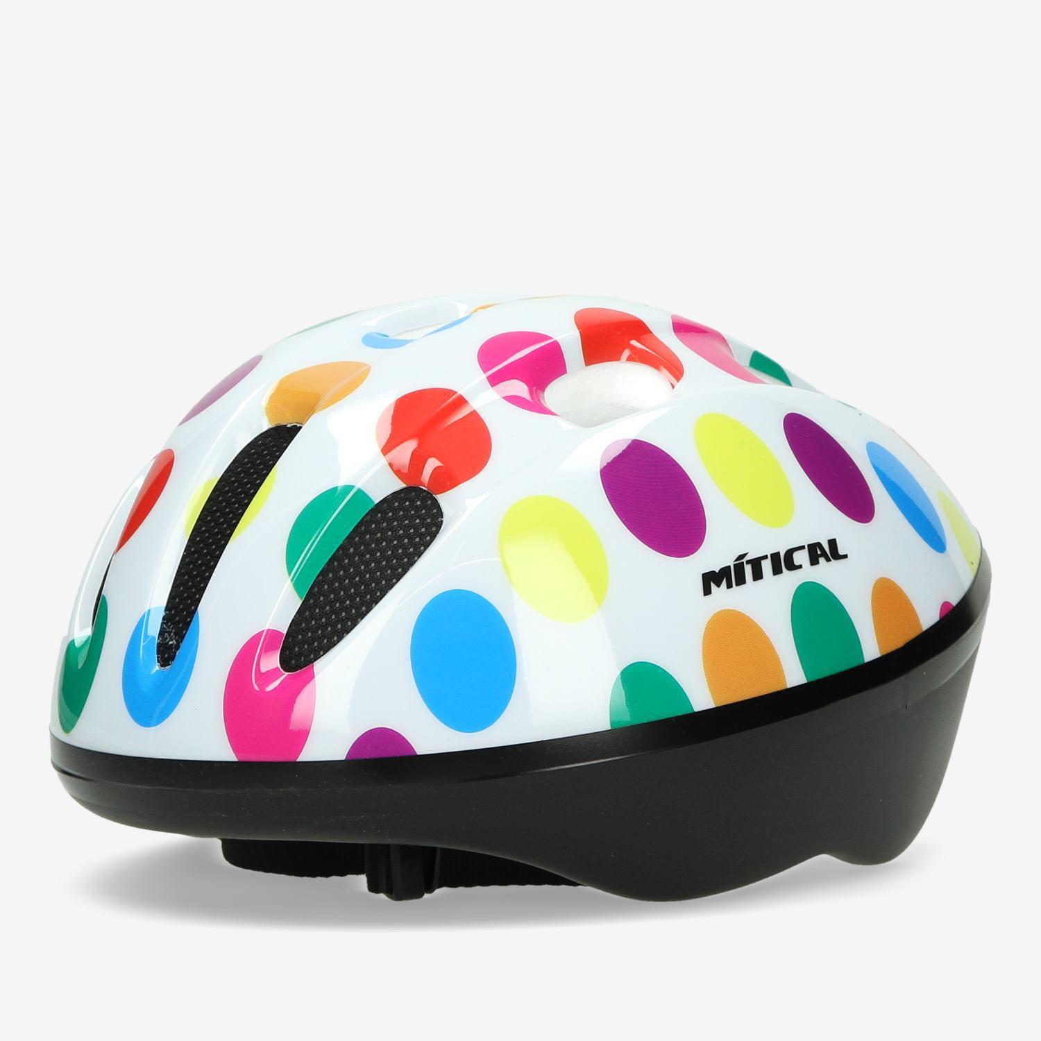 Casco Bici Mítical Funny - Lunares - Casco niña talla S