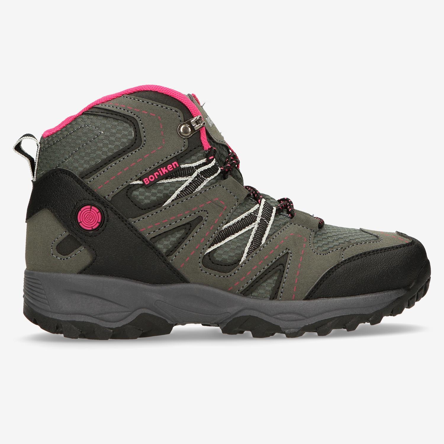 Botas Montaña Boriken Gris Mujer talla 36