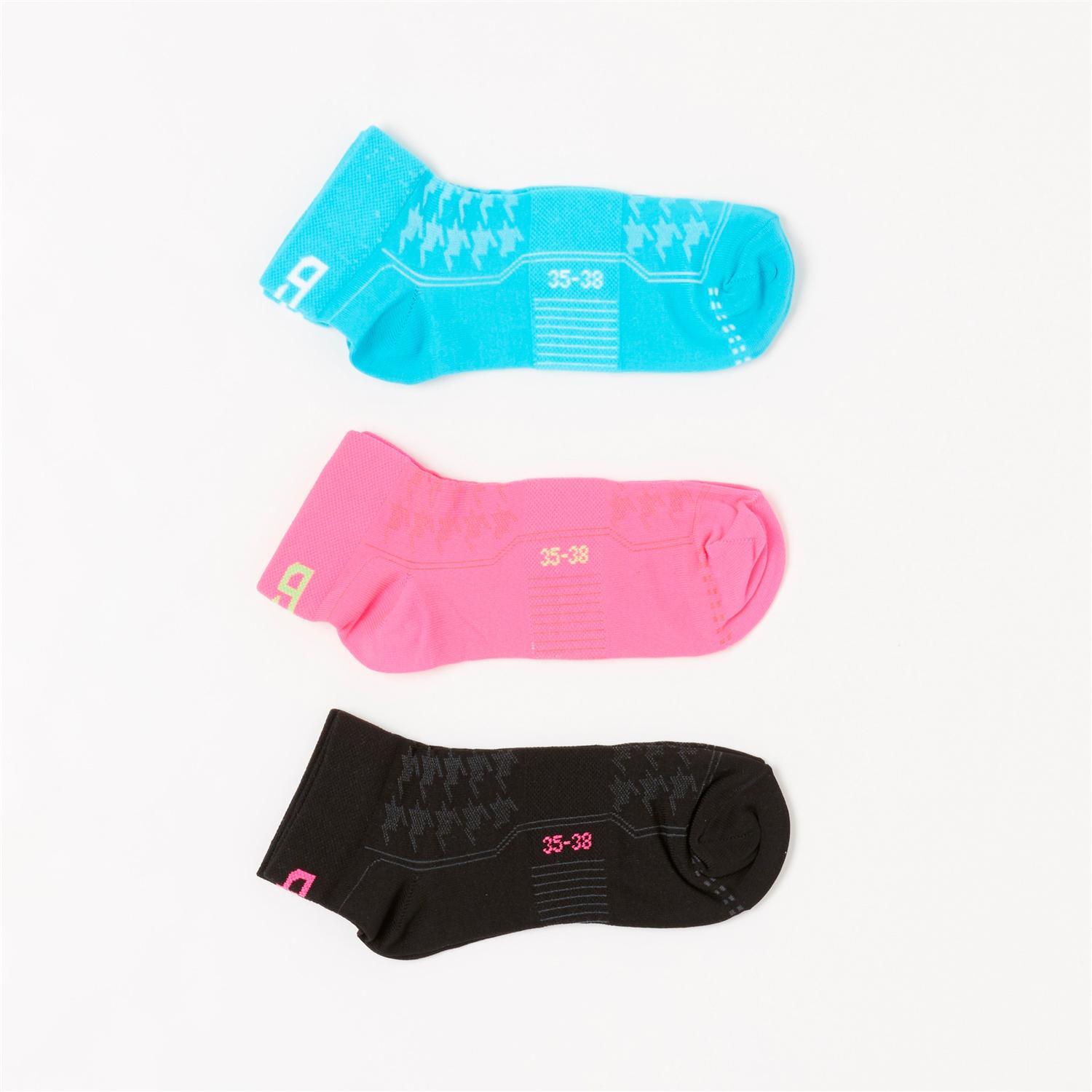 Pack Calcetines Cortos Ilico - Rosa - Calcetines mujer talla M