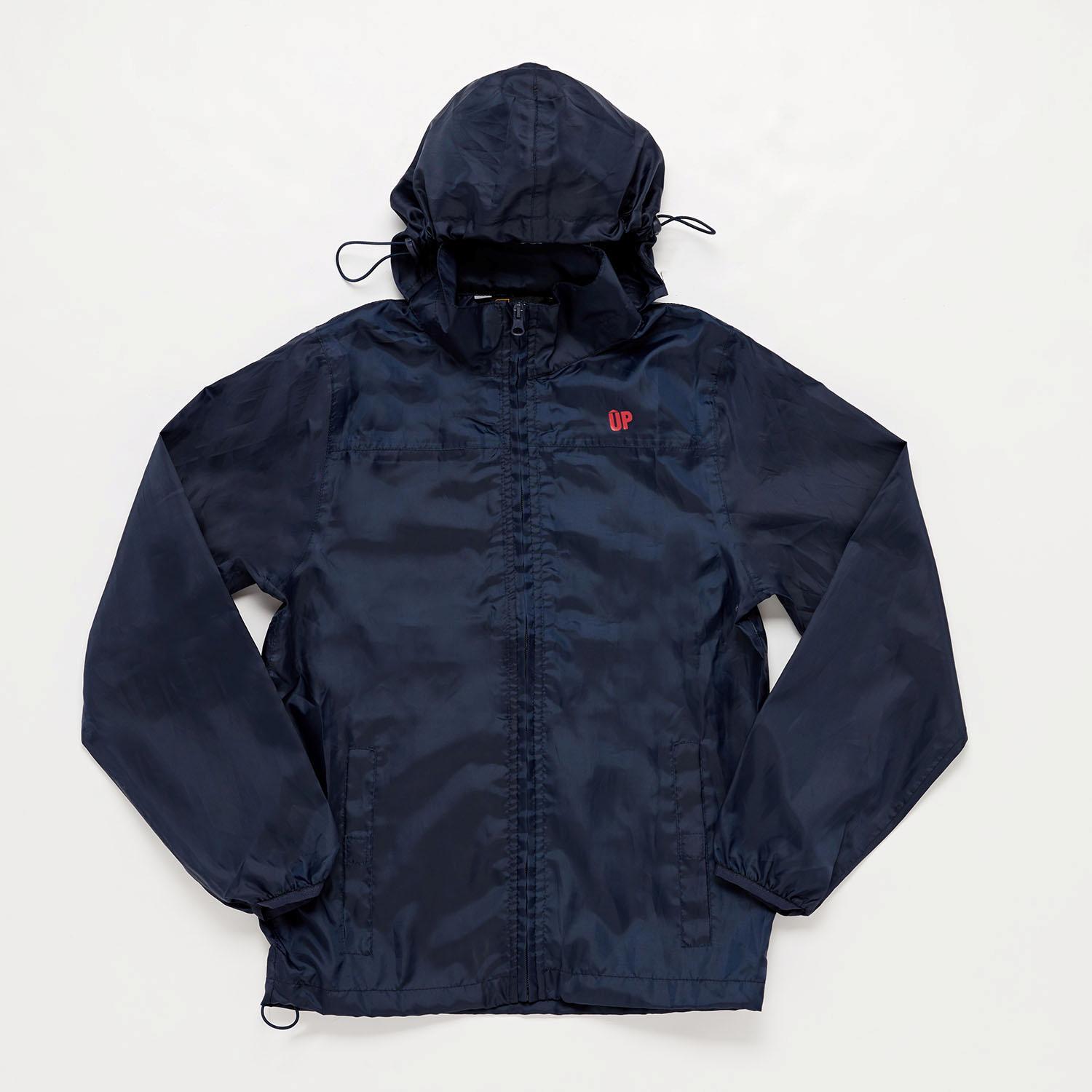 Chubasquero Azul Junior Up talla 10