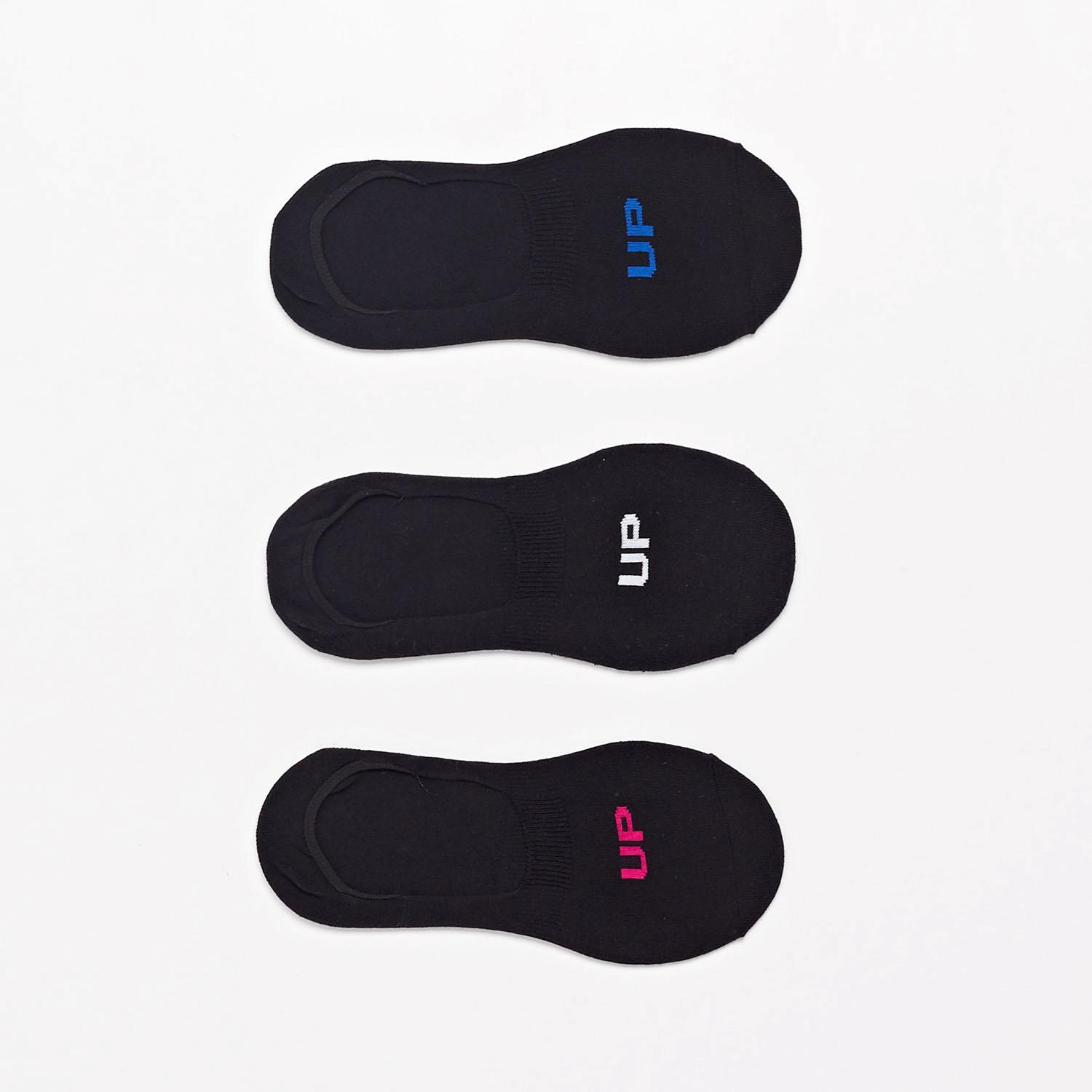 Calcetines Invisibles Up - Negro - Complementos talla M