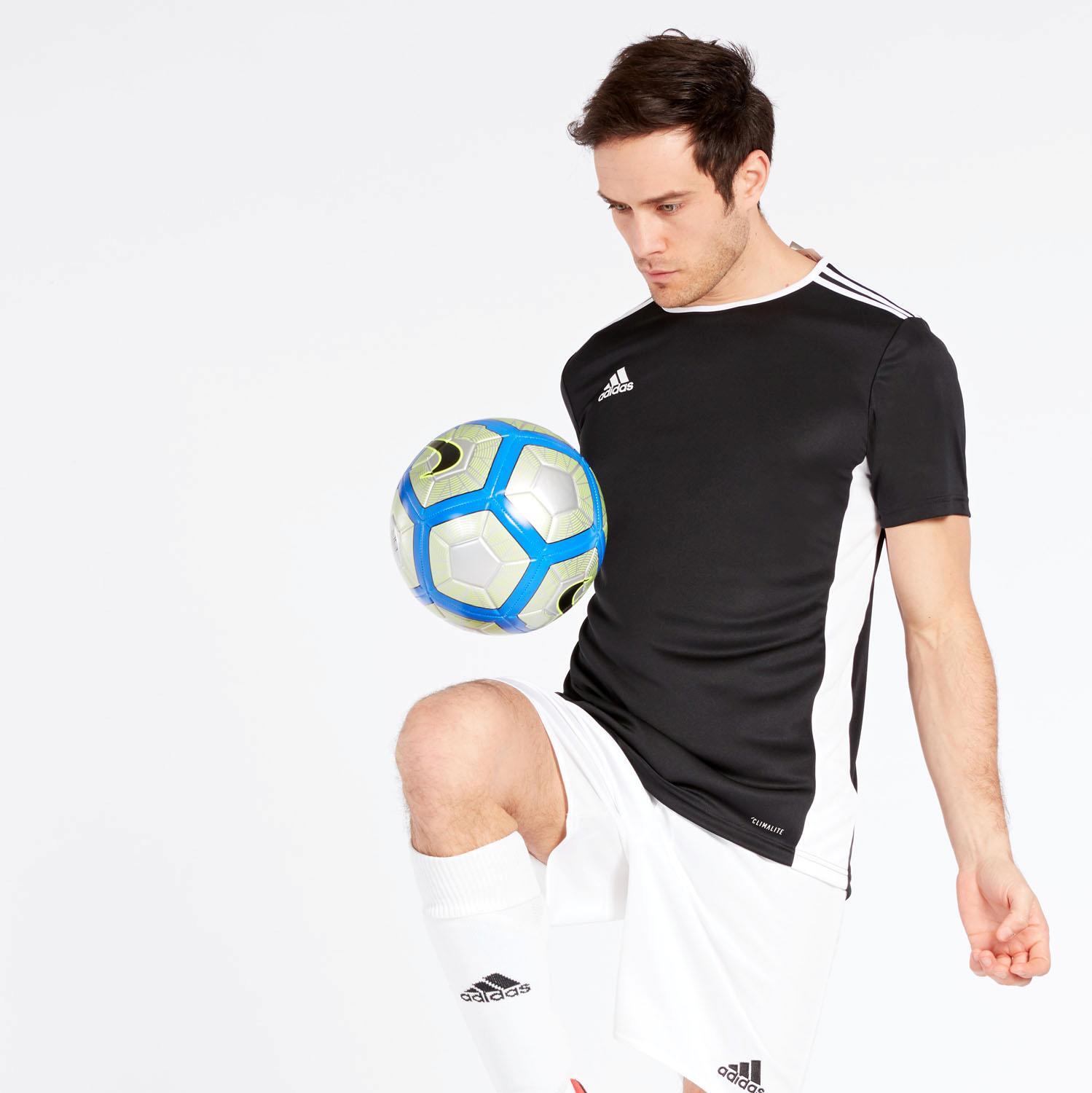 T-shirt adidas Entrada 18 Noir - NOIR - T-shirt Football sports taille M