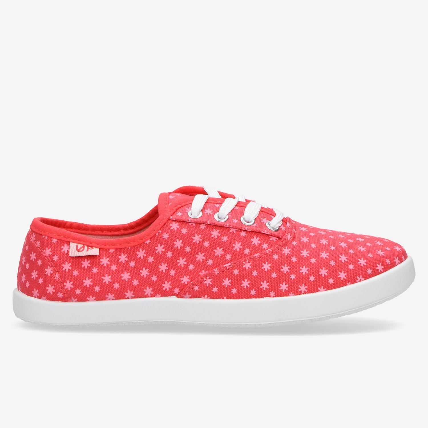 Zapatillas Lona Up Vega - Coral - Zapatillas mujer talla 34