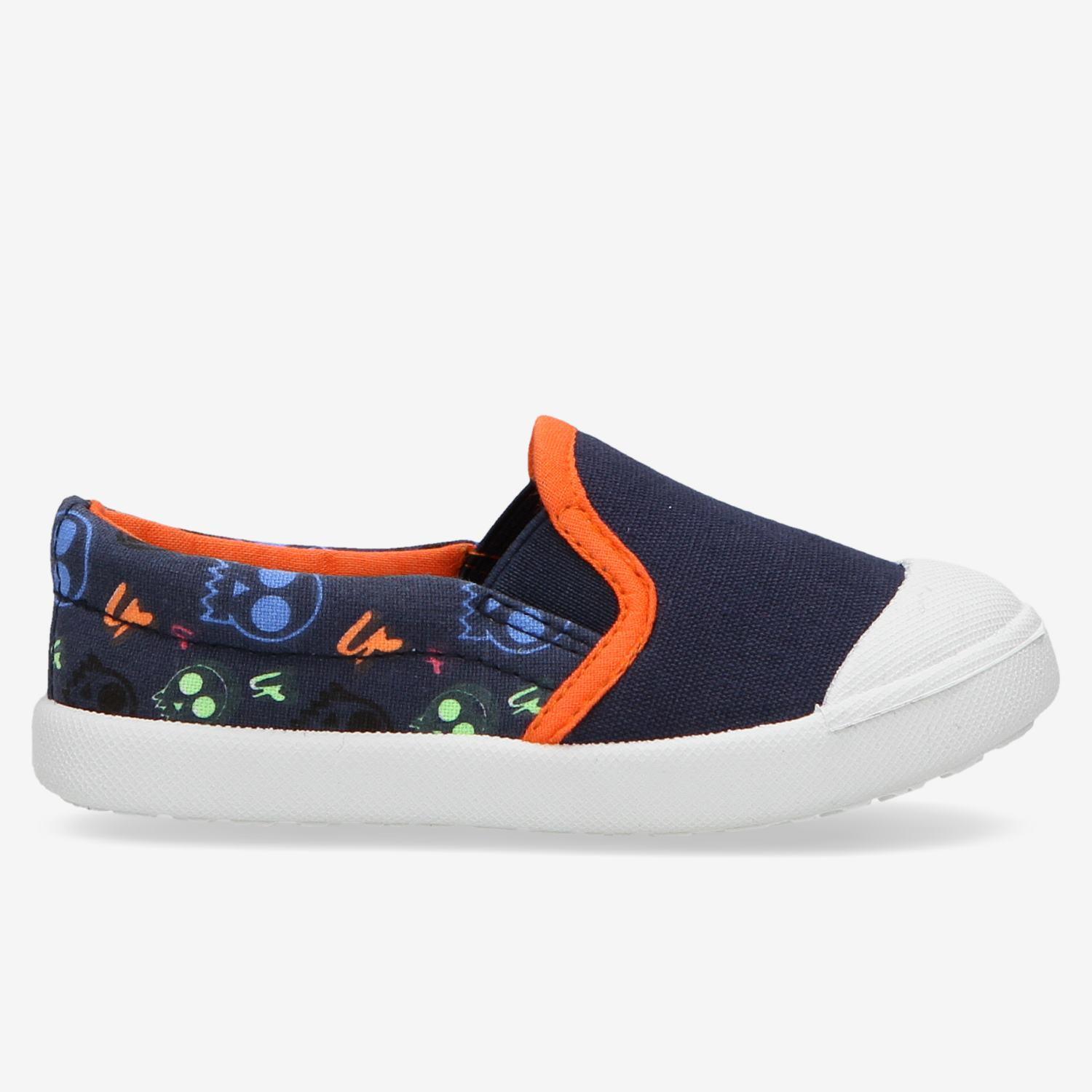 Slip on Lona Up Foxy - Marino - Zapatillas niña talla 22