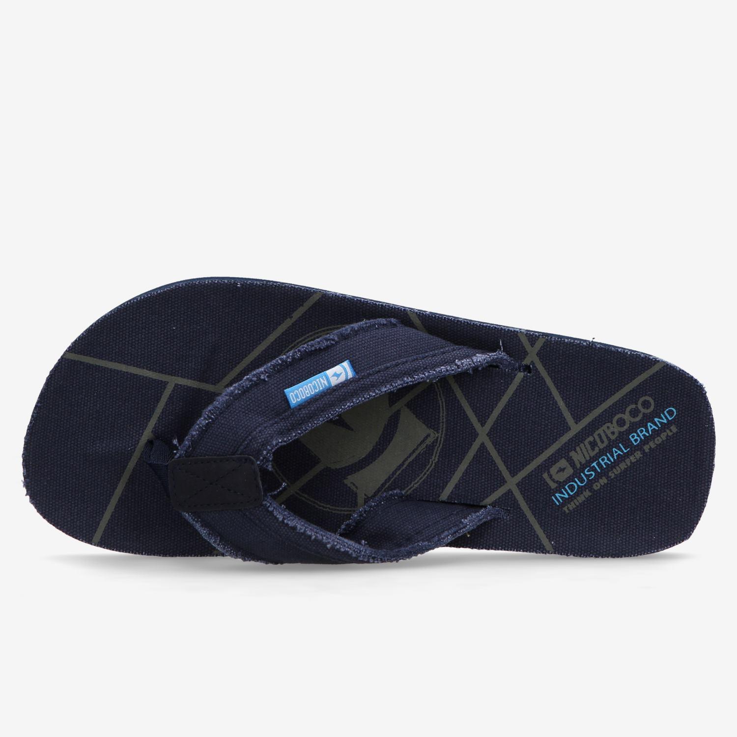 Nicoboco Dron - Marino - Chanclas Dedo Hombre talla 40