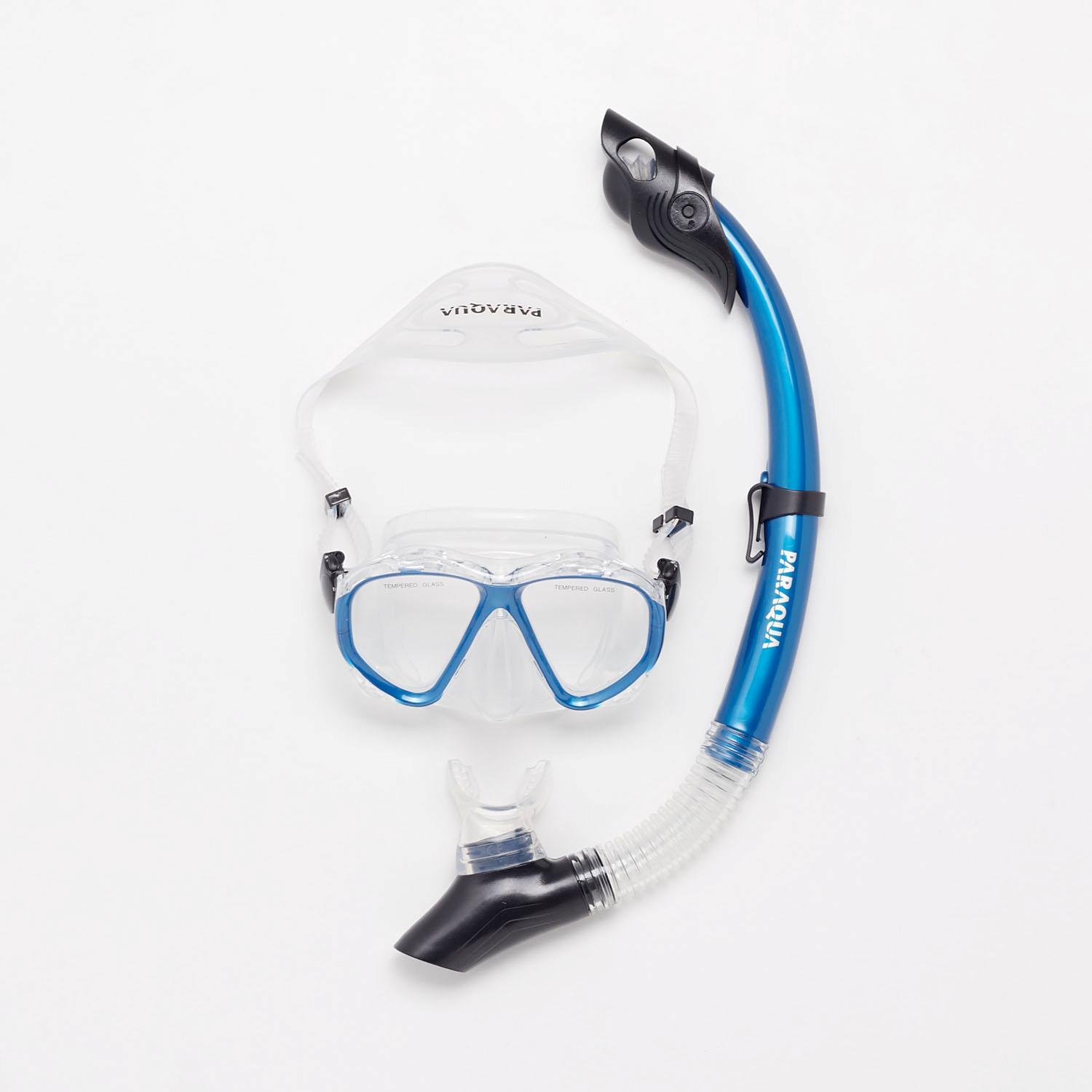 Kit Buceo Paraqua - Silicona - Máscara y Tubo talla T.U.