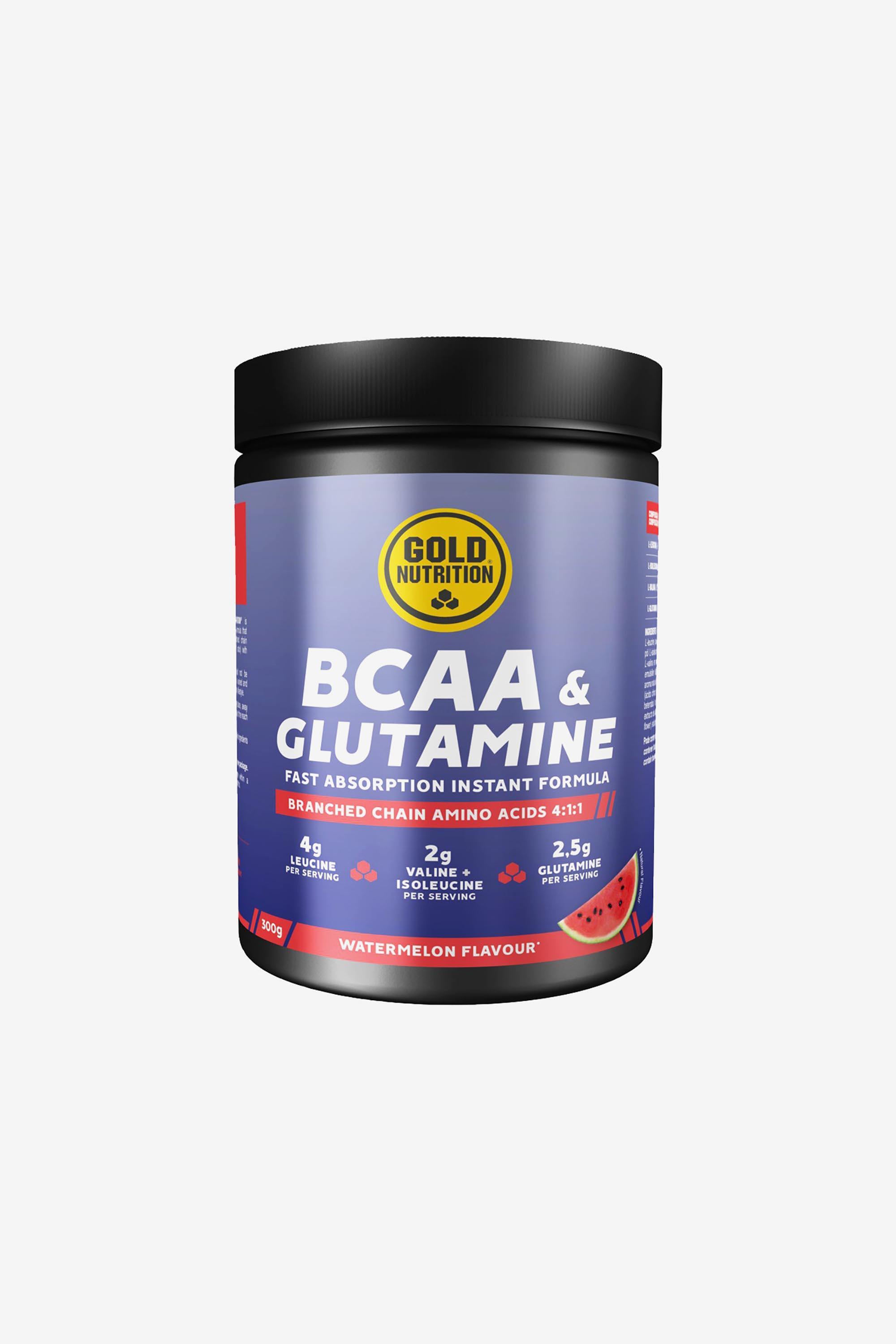 Gold Nutrition BCAA's - Glutamina Sandía 300 g. MKP talla T.U.