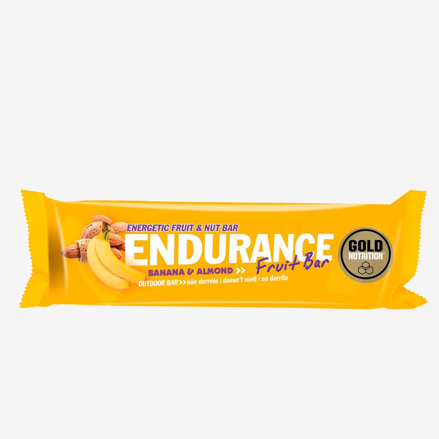 Barrita Energizante Plátano Gold Nutrition 40gr talla T.U.