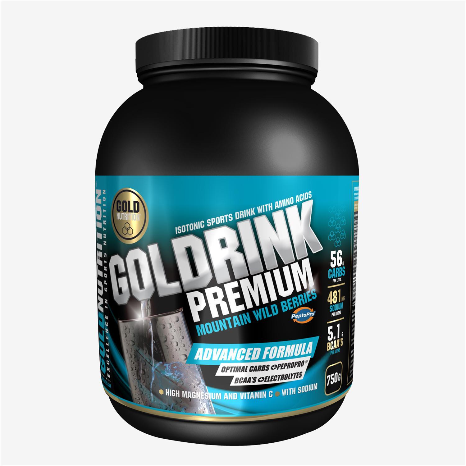 Bebida Isotónica Gold Nutrition Frutos Silvestres 750gr talla T.U.